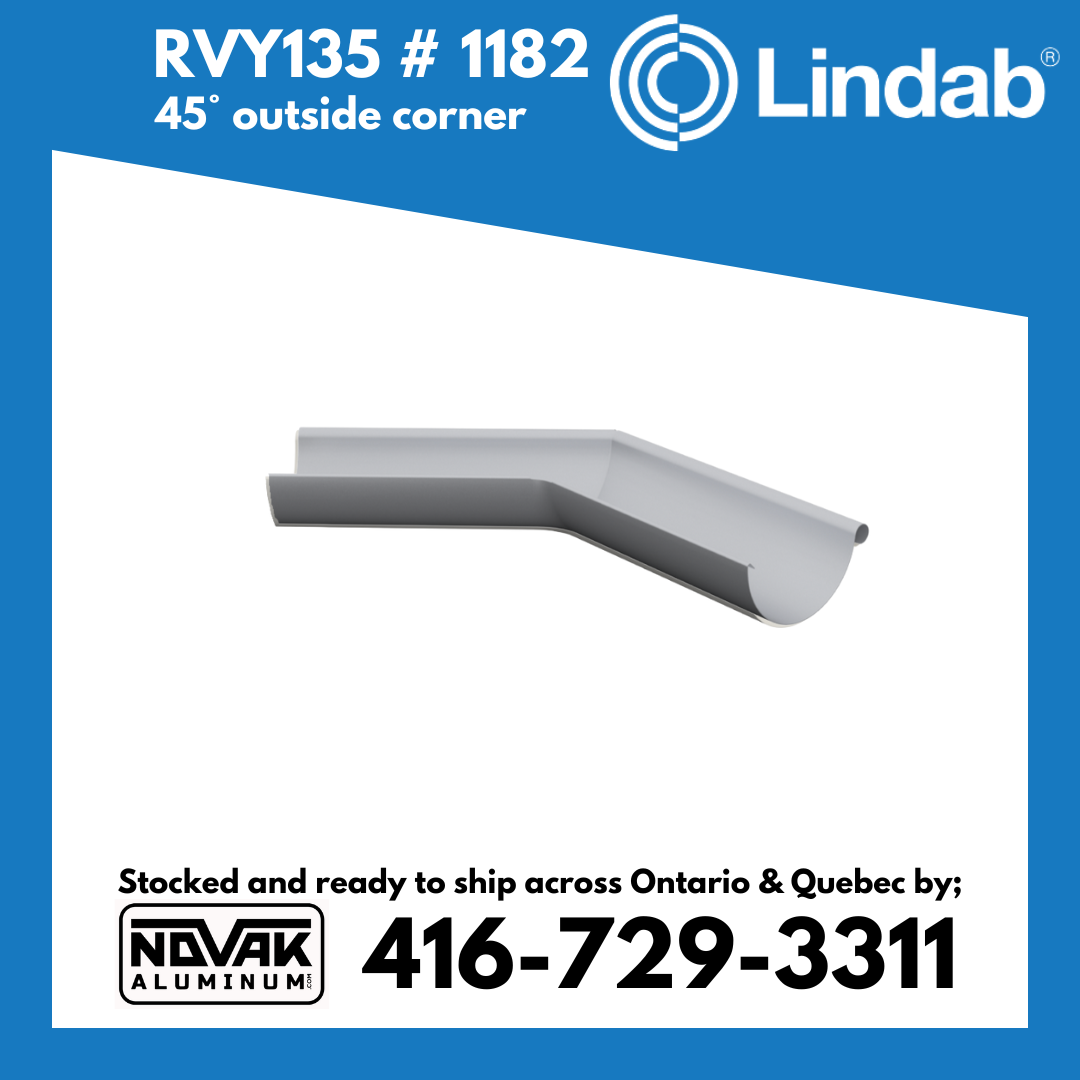 45° Miter Corner RVY 135 / RVI 135