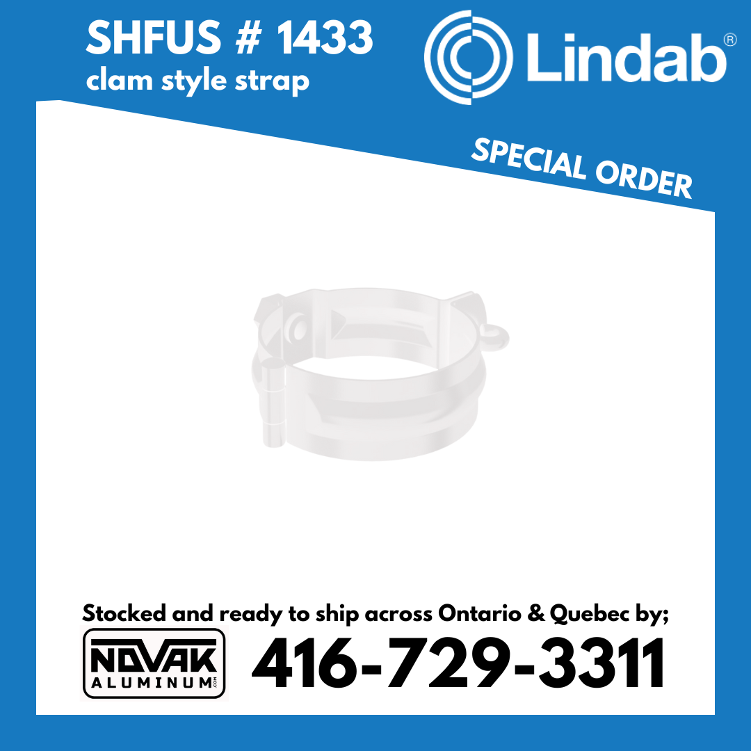 Clamshell Pipe Strap SHFS