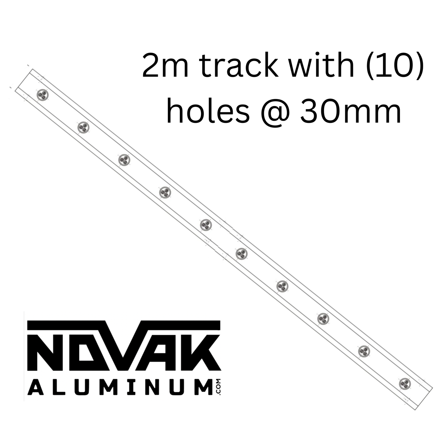Aluminum LED light tracks