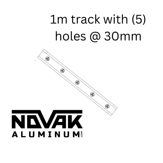 Aluminum LED light tracks