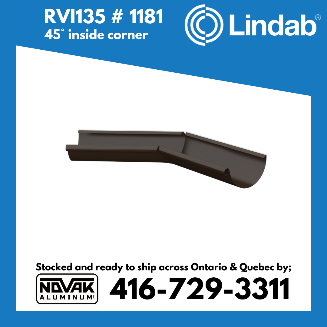 45° Miter Corner RVY 135 / RVI 135