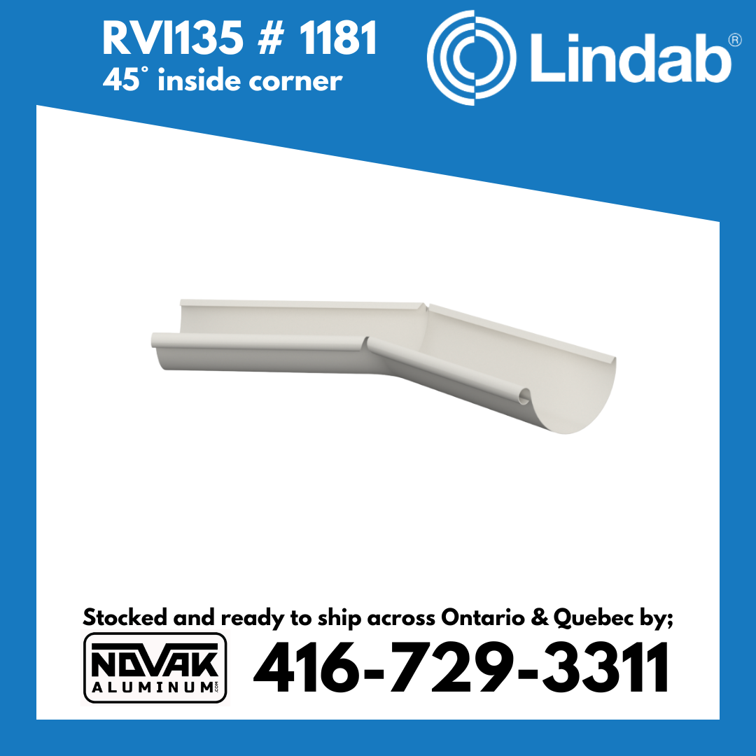 45° Miter Corner RVY 135 / RVI 135
