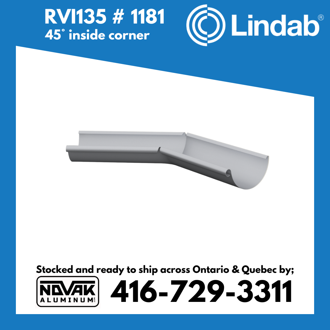45° Miter Corner RVY 135 / RVI 135