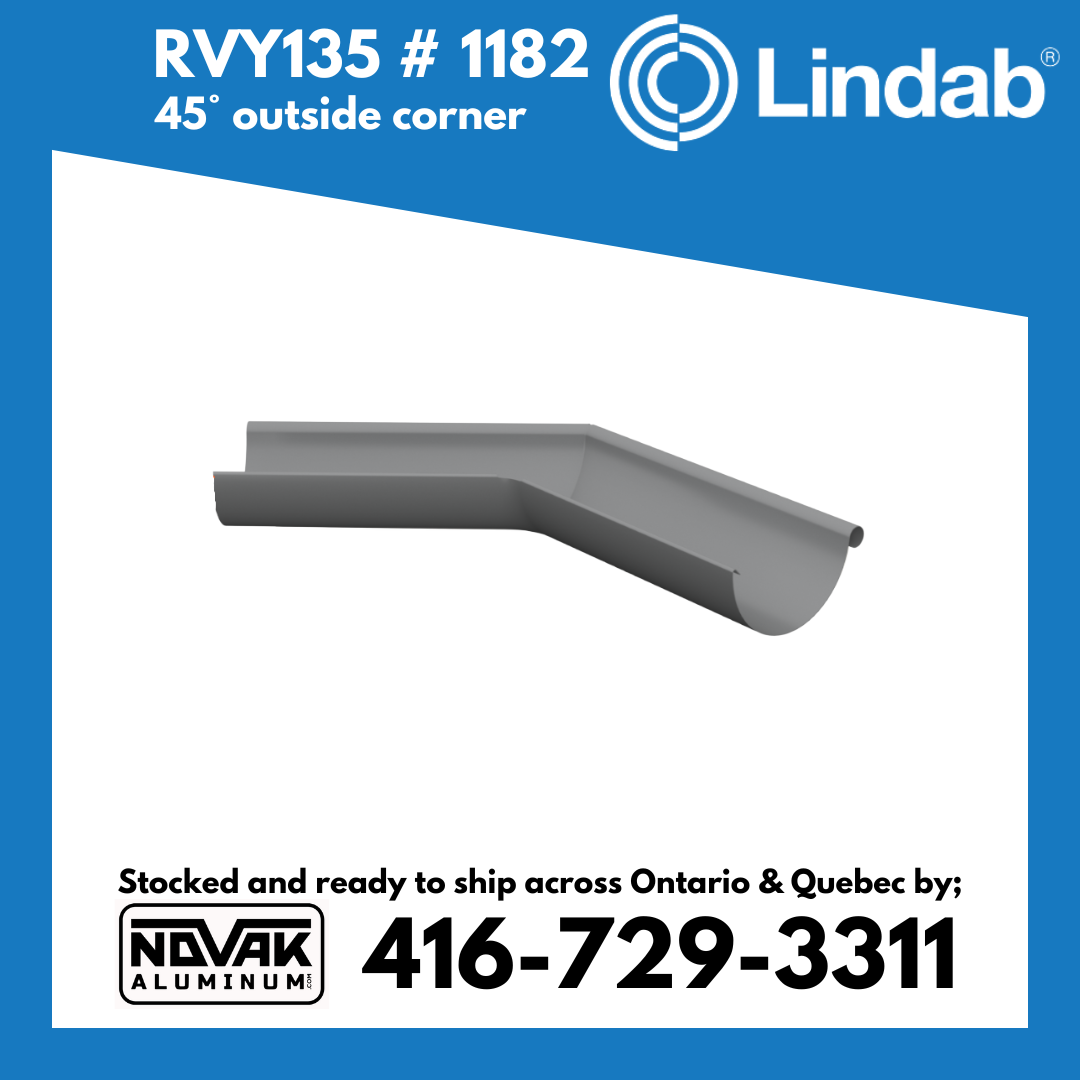 45° Miter Corner RVY 135 / RVI 135