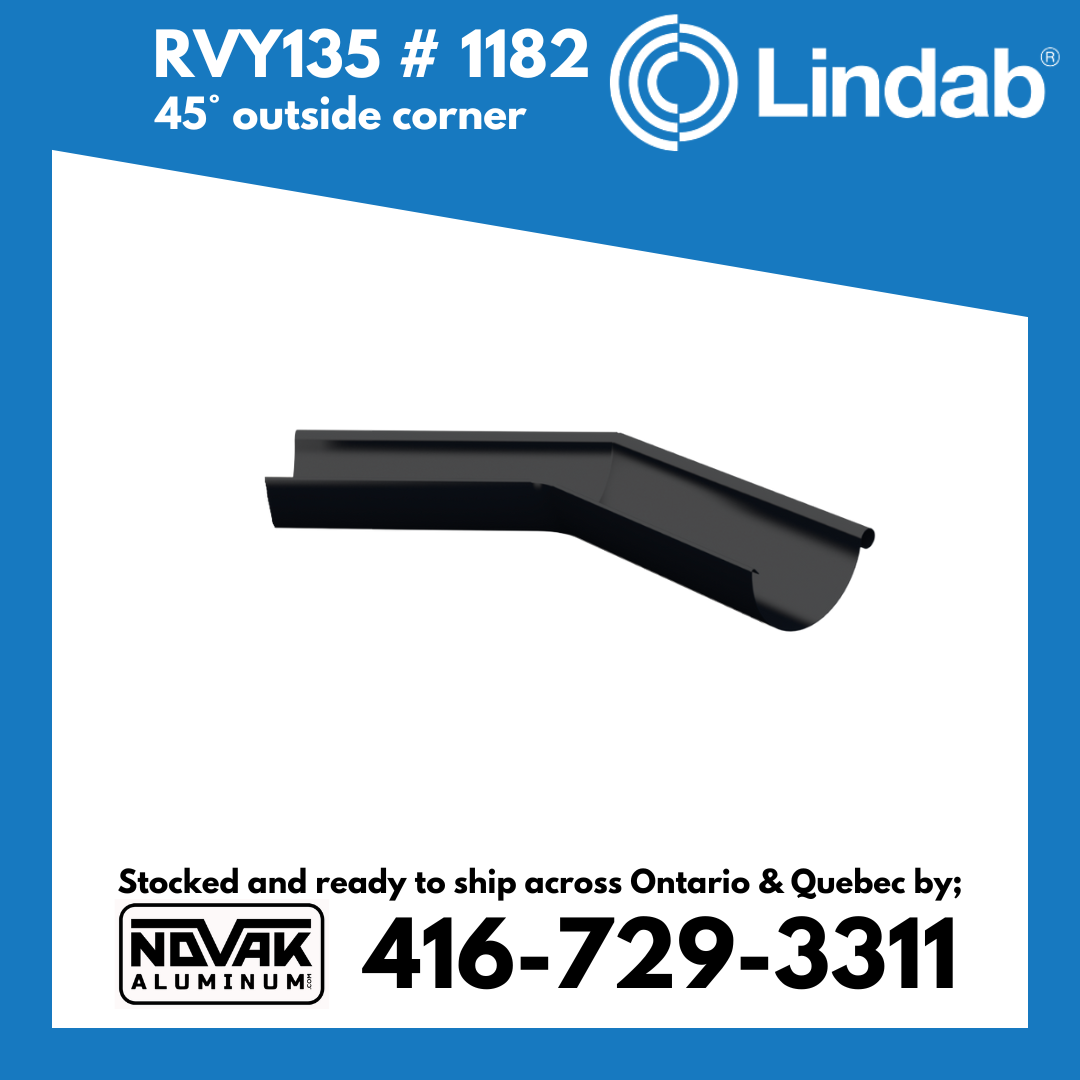 45° Miter Corner RVY 135 / RVI 135