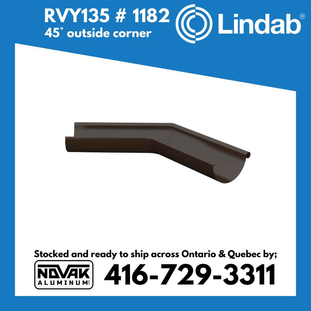 45° Miter Corner RVY 135 / RVI 135