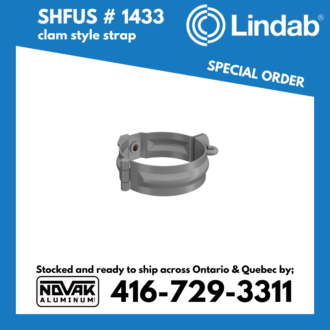 Clamshell Pipe Strap SHFS