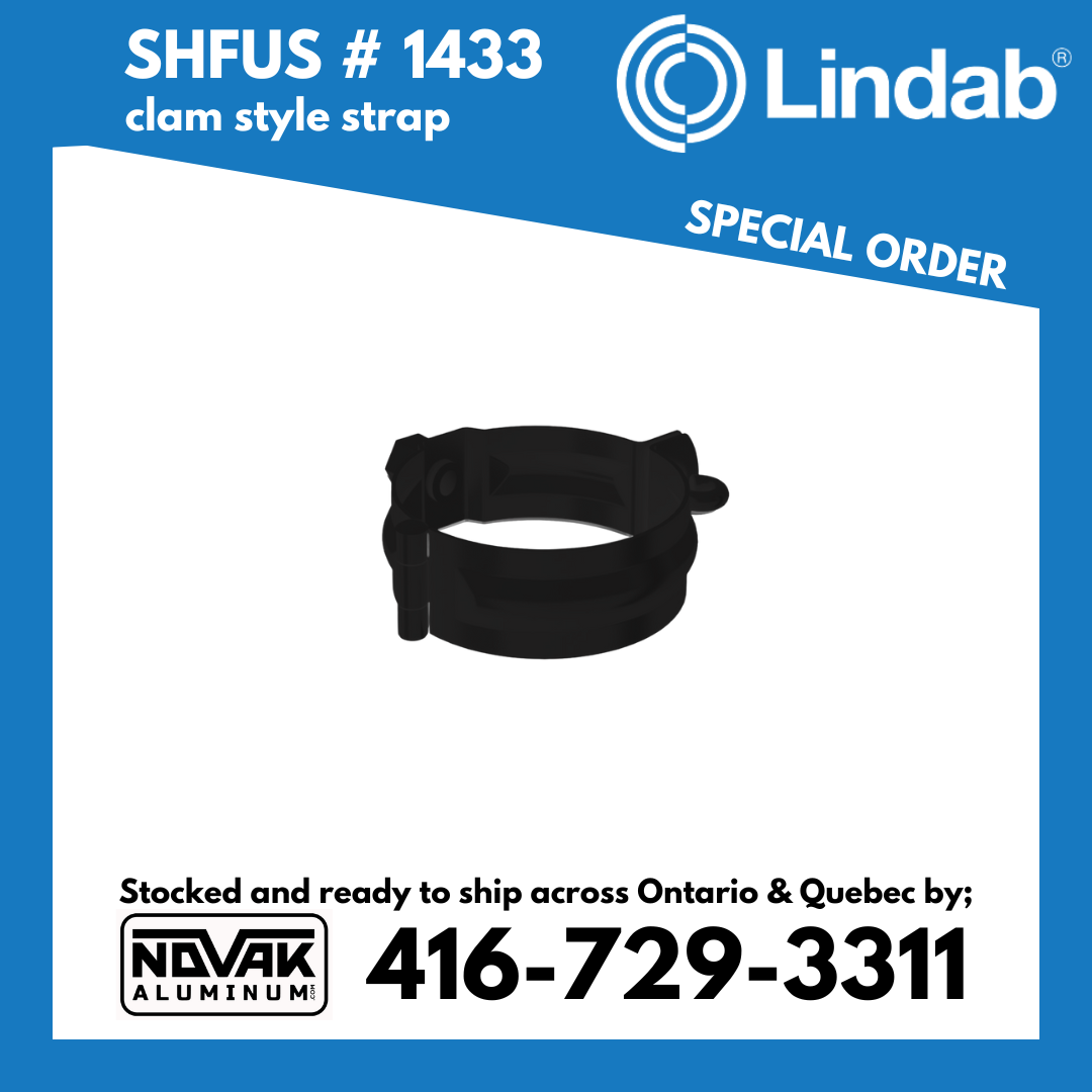 Clamshell Pipe Strap SHFS