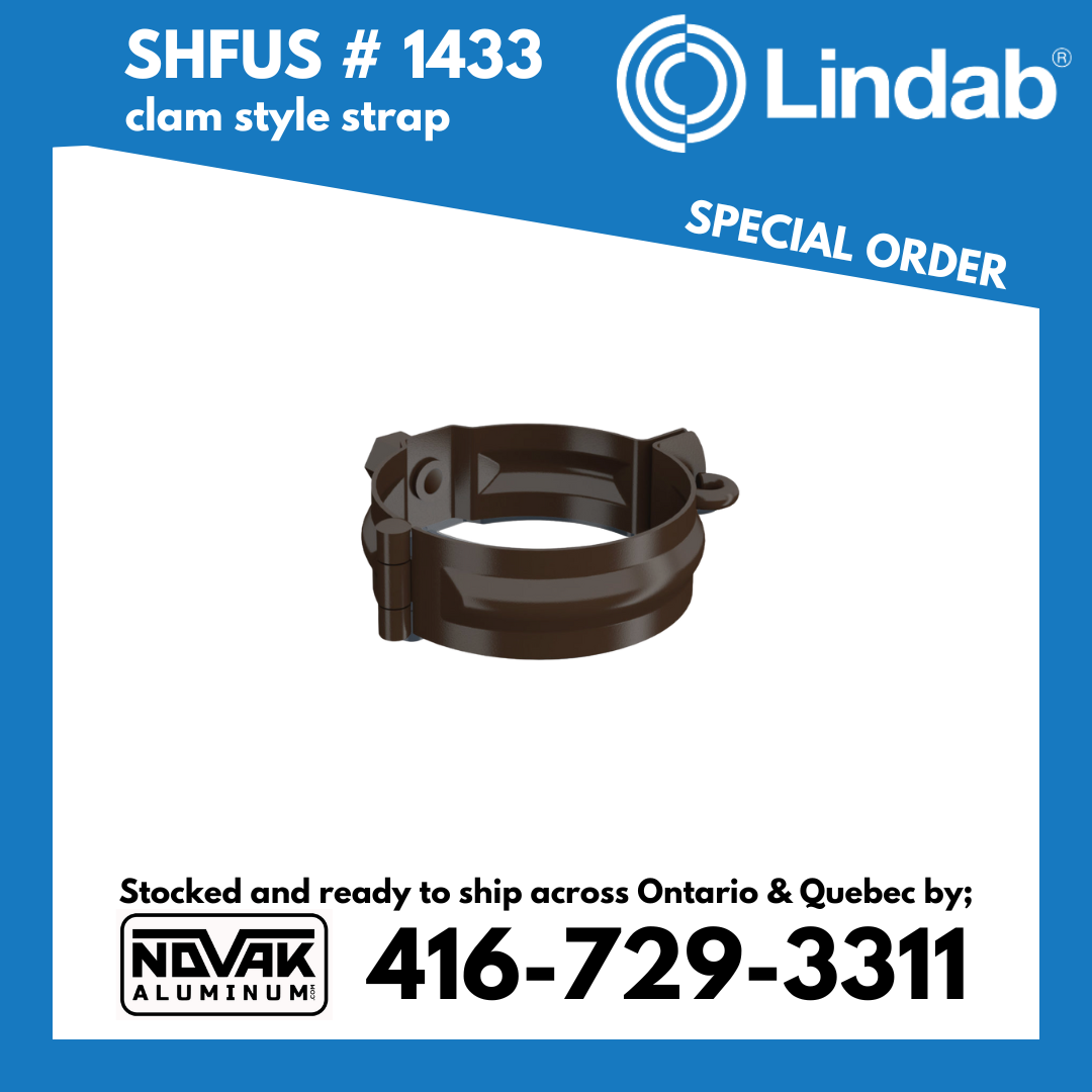 Clamshell Pipe Strap SHFS