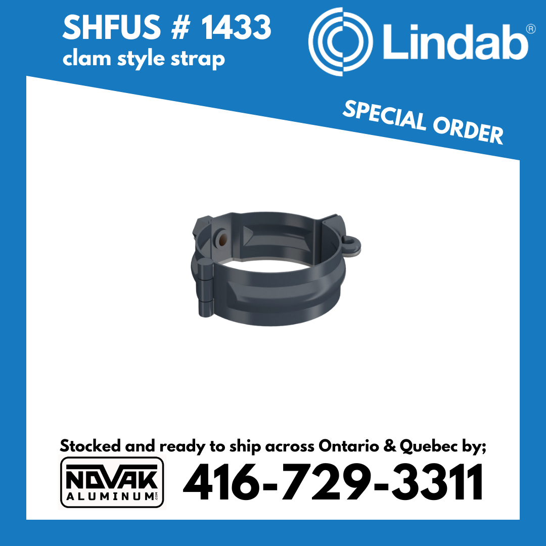 Clamshell Pipe Strap SHFS